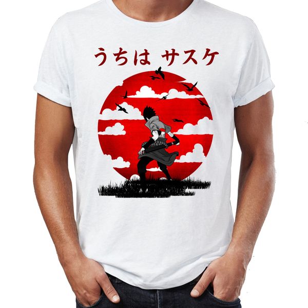 

men's t shirt sasuke under the red sun naruto awesome artwork printed tee sport hooded sweatshirt hoodie