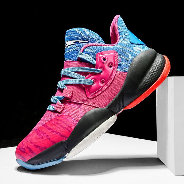 

black friday 2020 unisexual red high-grade buffer naked training basketball men's shoes