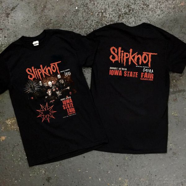 

slip knot t shirt tour iowa state fair 2020 guest gojira new t shirt discount 100 % cotton t- shirt for men sport hooded sweatshirt hoodie