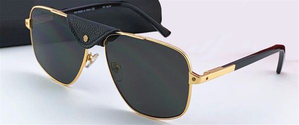 

leather small with 0097 retro square avant-garde design sunglasses frame new vintage style pop quality fashion metal wholesale with dpva, Slivery;brown