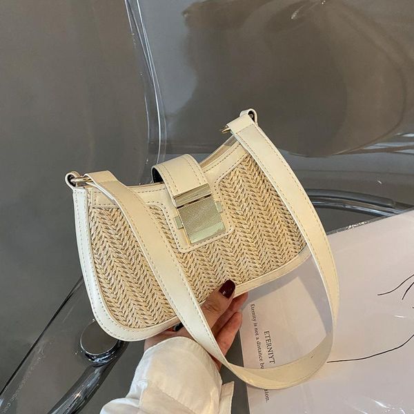 

women armpit french popular versatile shoulder bag 2020 new summer tide all-match knitting messenger bag for ladies kxkv