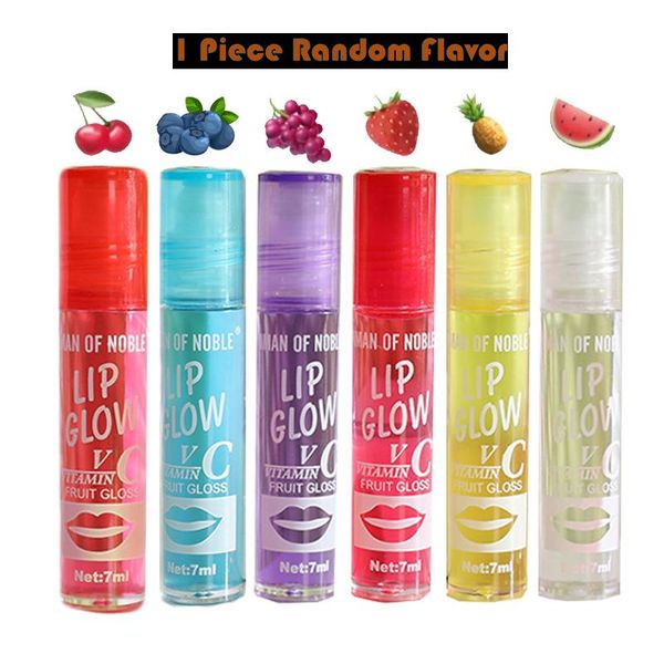 

lip gloss 1pc roll on fruity lipgloss shiner moisturizer oil clear glossy repair cracked dry lips hydrating