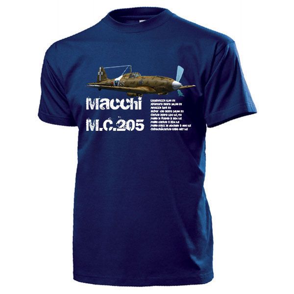 

new tee shirt macchi mc 205 italienisches jagdflugzeug 2. weltkrieg veltro t shirt summer t-shirt sport hooded sweatshirt hoodie