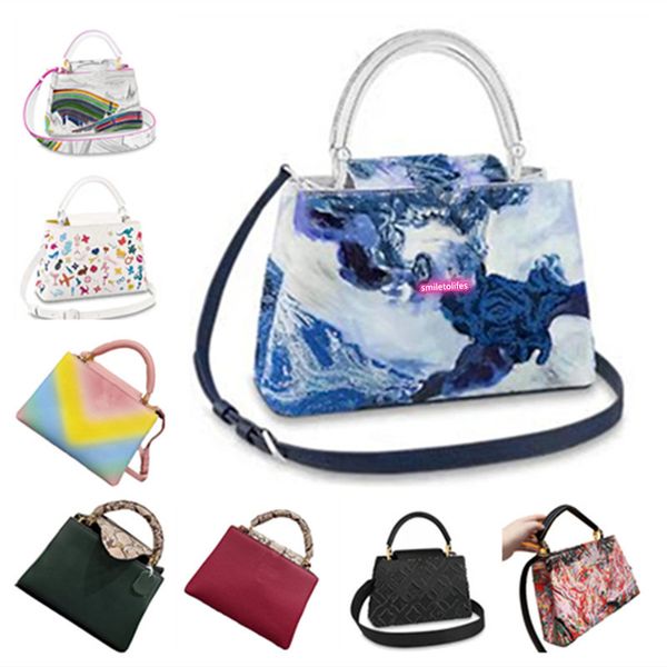 

handbag designers crossbody shoulder bags purse wallets clutch totes lock letters floral geometric handle with cover women luxury handbag147