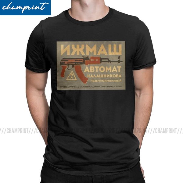 

ak 47 vintage round collar ak47 gun russian rifle weapons tees short sleeve clothing gift idea sport hooded sweatshirt hoodie men t shirt