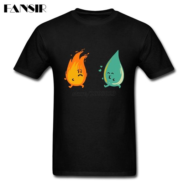 

xs-3xl impossible love fire & ice tailored t shirt men custom short sleeve men tshirt family clothes sport hooded sweatshirt hoodie