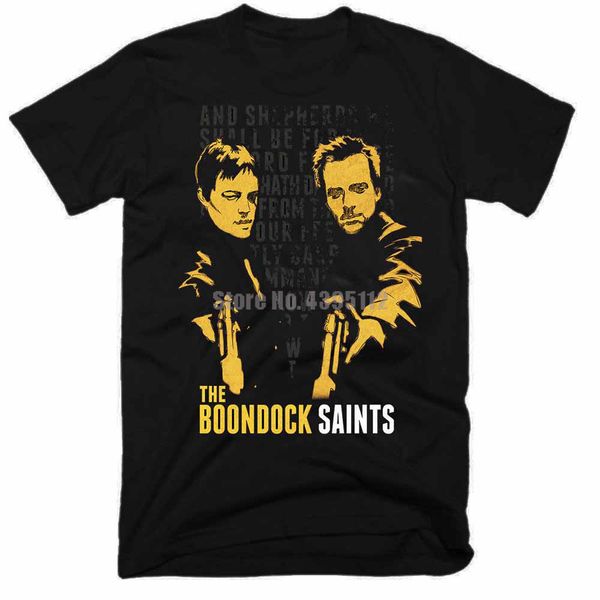 

the boondock saints 's tshirt streetwear t shirts fashion tee shirt black of white t shirt for man sport hooded sweatshirt hoodie