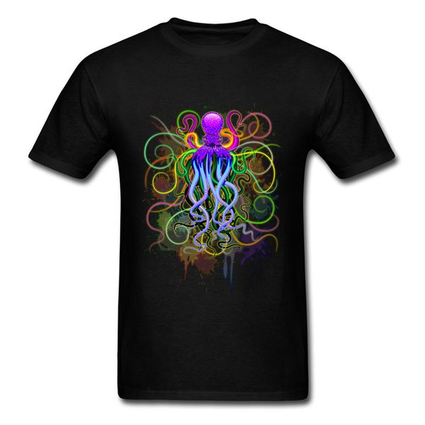 

faddish man short sleeve pure apparel psychedelic luminescence ocs model sport hooded sweatshirt hoodie t shirt