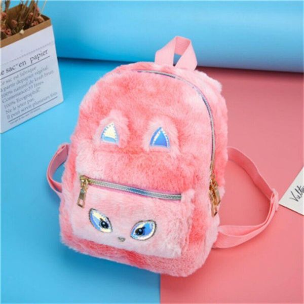 

новых девушки женщин плюшевой мини рюкзак путешествие школа satchel мешок плеча ruckrack розовый синий фиолетовый