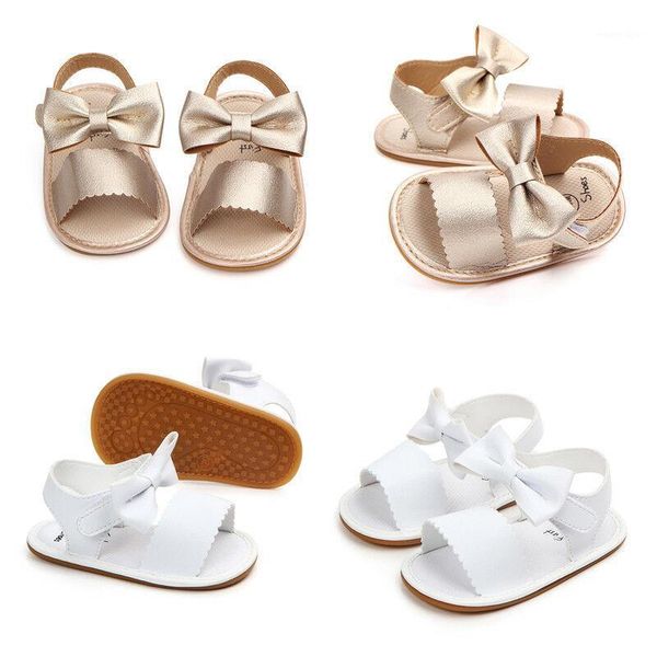 

first walkers summer baby girl bowknot anti-slip crib shoes soft sole prewalkers infant girls pu leather party shoes1