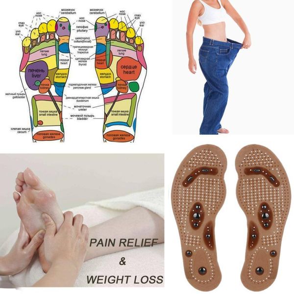 

new foot care cushion slimming body gel pad therapy acupressure new massaging cushion foot massager magnetic shoe insoles