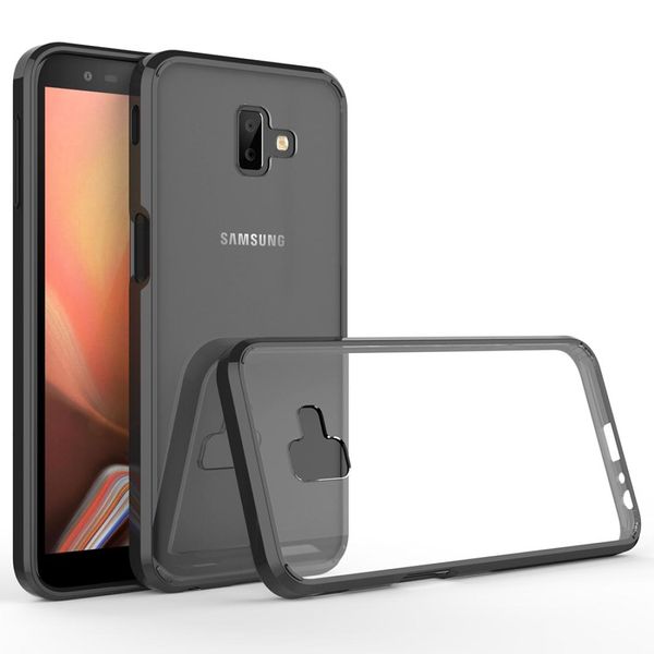 

scratchproof tpu acrylic protective case for galaxy j6 plus