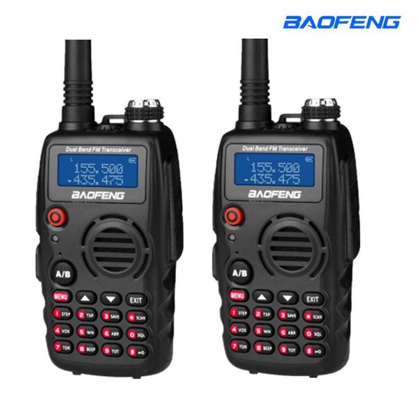

2pcs baofeng a-52 8w leistungsstarke walkie talkie zwei-weg radio 10km long range transceiver dual band verbesserte von bf a52