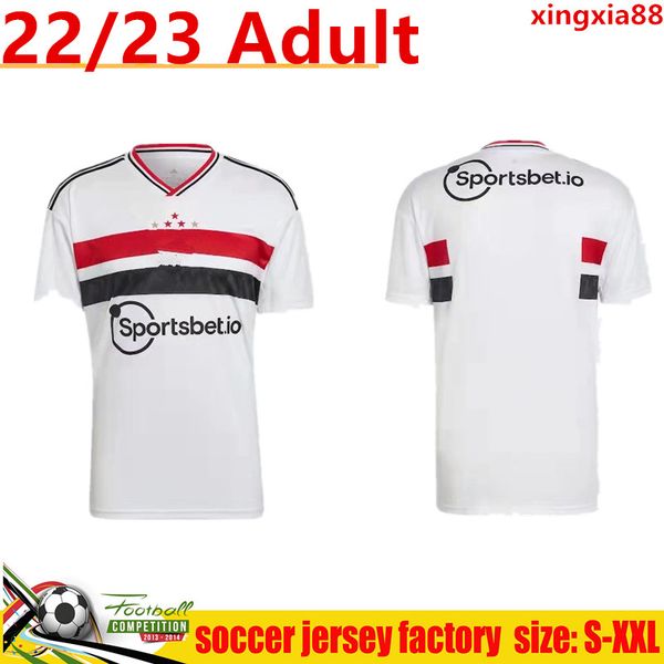 

2022 sao paulo soccer jersey 2023 sÃ£o paulo dani alves reinaldo pato pablo football shirts 22 23 home white v. bueno hernanes igor gomes cam, Black;yellow