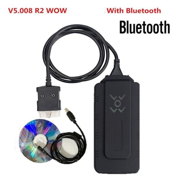 

car diagnostic v5.008 r2 software diagnostic for car and trucks bluetooth v3.0 pcb scanner multilanguage