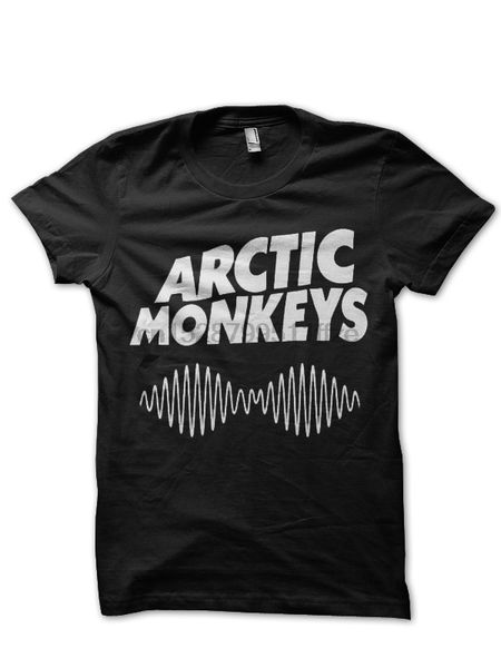 

arctic monkeys black tee sport hooded sweatshirt hoodie