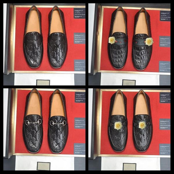 

ms new summer casual shoes breathable genuine leather luxury men's shoes handmade loafers men rome shoes flat moccasins men sneakers 11, Black