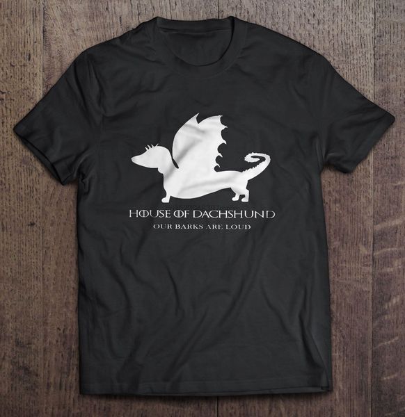

men t shirt house of dachshund our barks are loud women t-shirt sport hooded sweatshirt hoodie