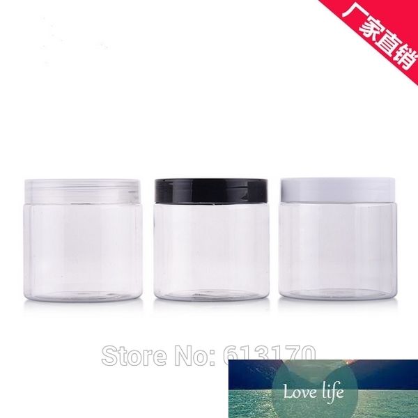 Creme Jar Cosmetic Packaging Container Máscara Caso 10pcs 200g Pomada preto, branco, claro 200ml Esvaziar Diy Conditioner Oil Tax