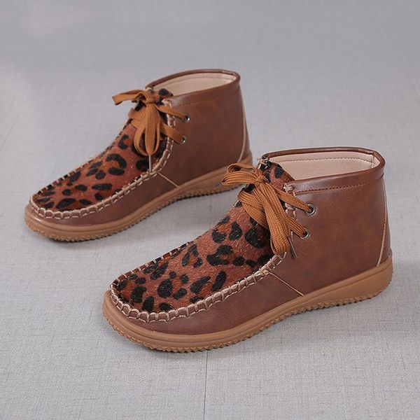 

2021 new ankle for woman vintage lace shoes to toe lady winter boots sfgo, Black