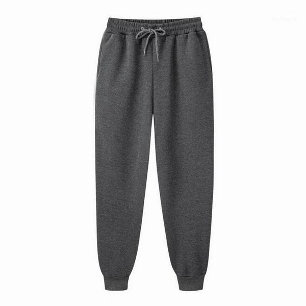 

spring and autumn 2020 new men's casual sports pants solid color street pants men's jogging, Black