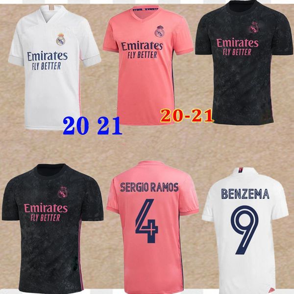 

real madrid maillots soccer jersey 20 21 camiseta real madrid jerseys 2020 2021 camisetas de madrid real football jerseys shirt s-xxxl, Black;yellow
