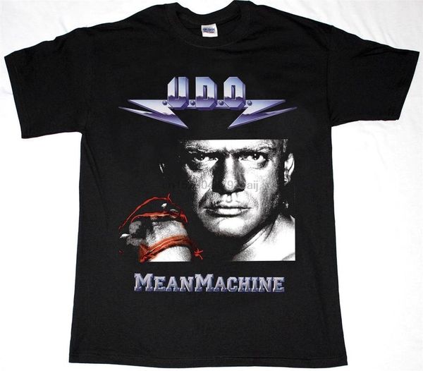 

u d o mean machine black udo dirkschneider accept rage heavy metal short sleeves plus size sport hooded sweatshirt hoodie t shirt