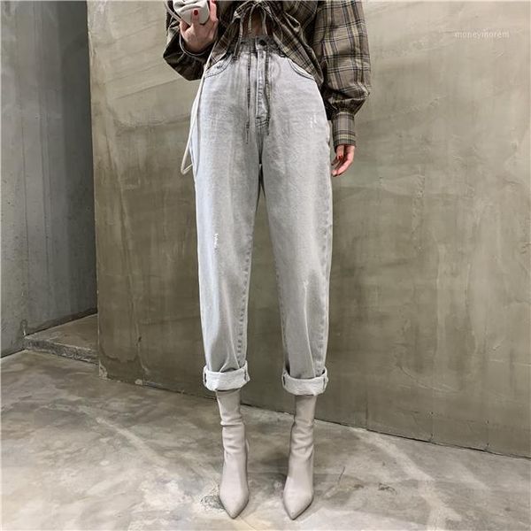 

women's jeans online celebrity lady sell big hip pants restore wash grey white straight denim pants1, Blue