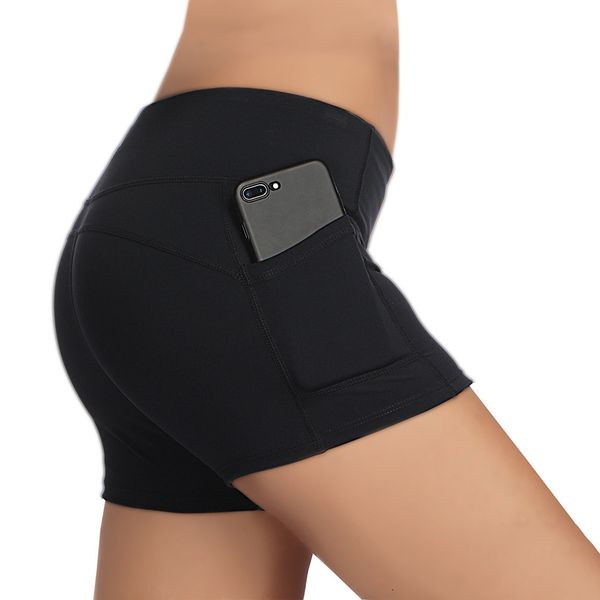 

yoga shorts pants gym sport shorts for women workout running fitness seamless compression leggings athletic push up training, White;red