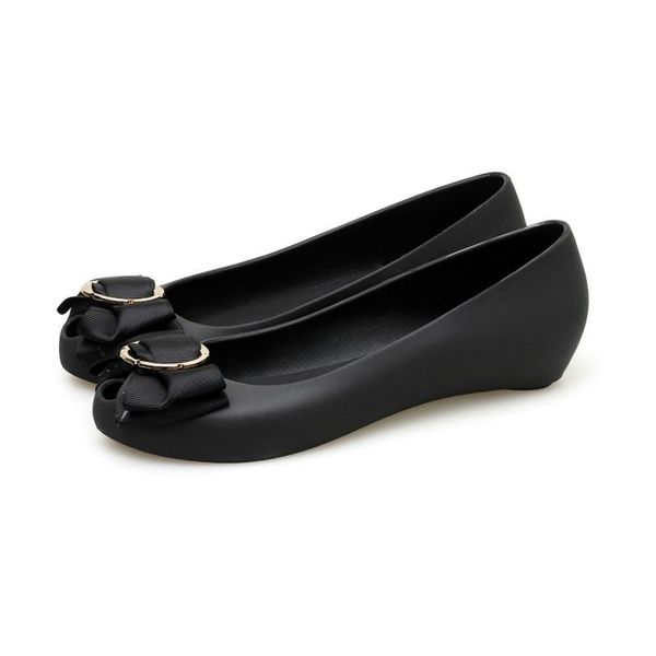 

lady fashion jelly peep toe loafers elegant wedges shoe woman sweet casual summer spring shoes moccasins party pumps, Black