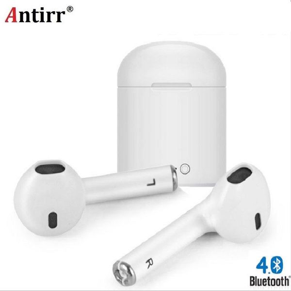 

earbud x xs plus s9 headset box i7s earphone tws charging bluetooth with stereo wireless iphone mini samsung 8 for mic wmtepl qpseller