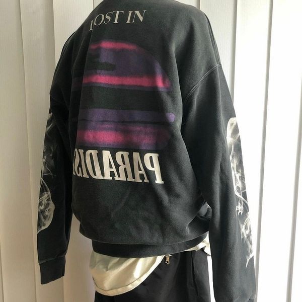 

askyurself purple sunset wash and make old fog high street trendy casual long sleeve sweater man