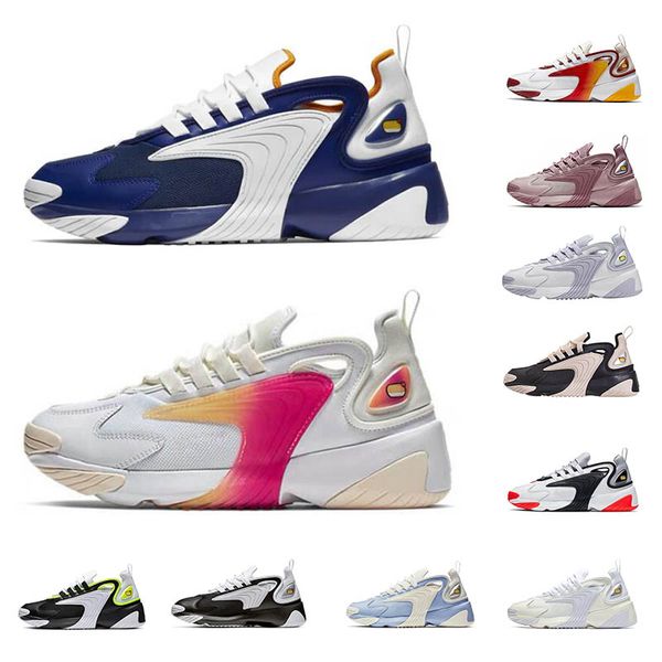 

wholesale tekno zoom 2k men women running shoes light cream oxygen purple plum dust red light orewood grey flat trainer mens sports sneaker