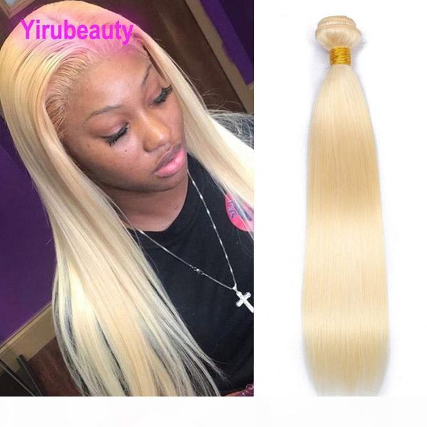 

бразильский девы волос straight 613 цвет волос блондин bundle double утки straight blonde one piece 100% человеческих волос, Black