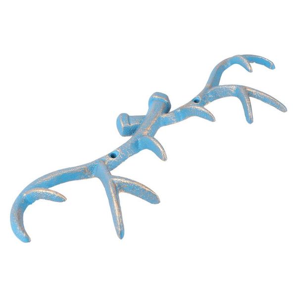 

1pc multi-function wall-mounted hanger creative antler clothes hook for home
