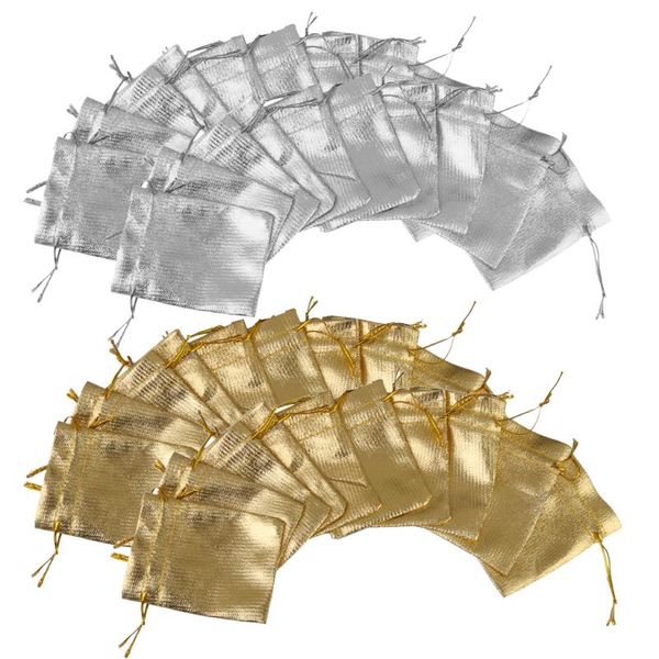 

40 штук органза чехол для чехла сумка для декабря, Pink;blue