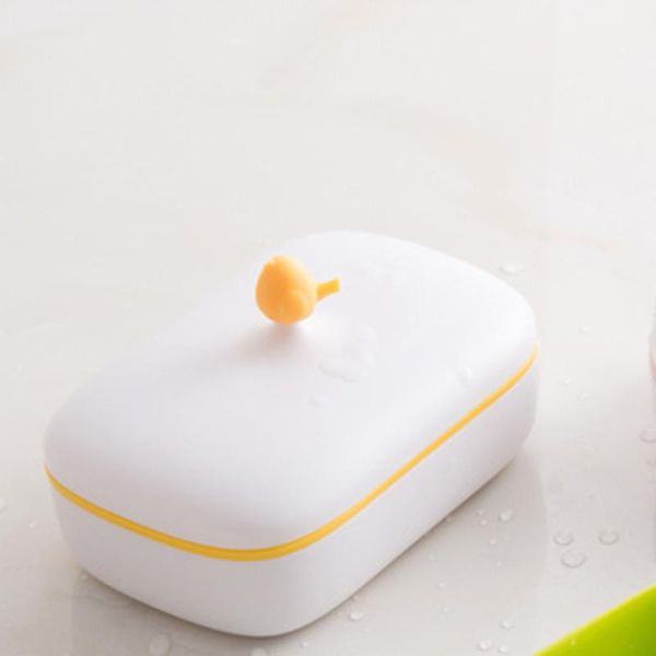 

bath accessory set fresh double-layer drain soap box creative handmade holder wash
