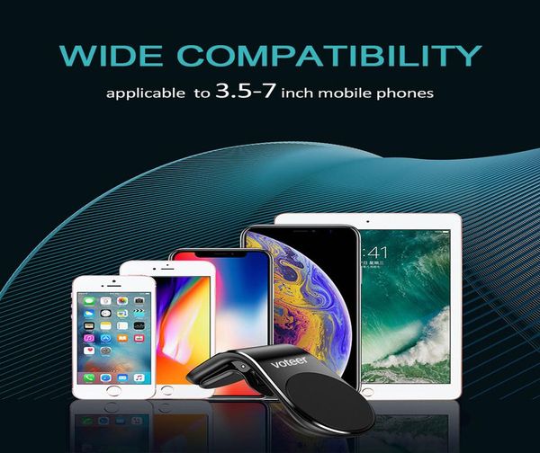 

волощатель l формы магнитный автомобиль держатель телефона мини металлический воздушный вентилятор клипмировать мобильный телефон магнитный