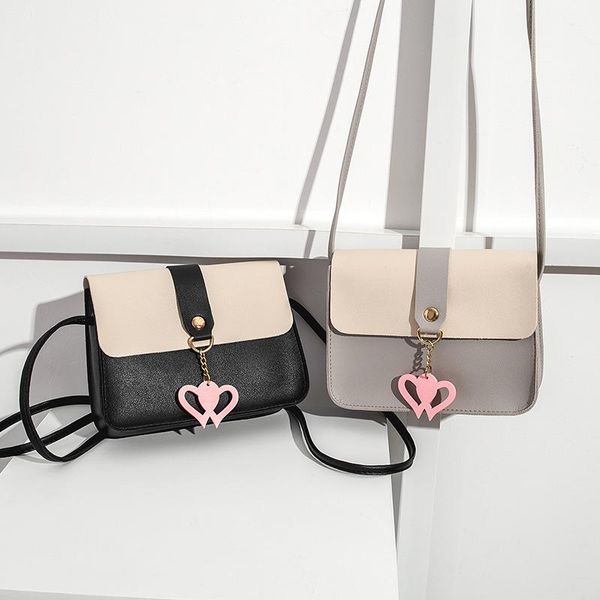 

women's bag 2020 korean version of the new love pendant bag ladies shoulder slung mobile phone