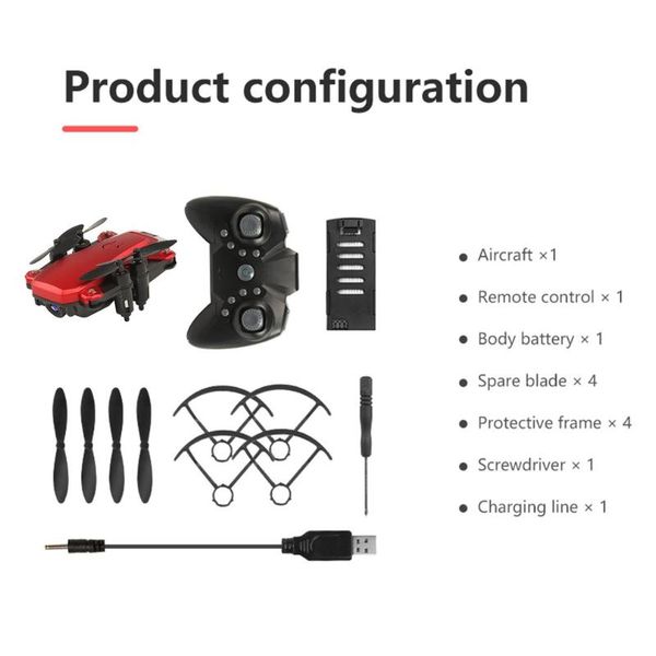 

new upgrade k1 mini foldable wifi fpv rc drone with hd camera rc helicopter aircraft altitude hold aerial video toys for kid