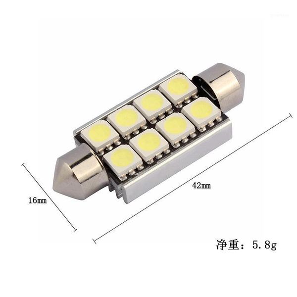 

1 pc vehicle license plate lamp ceiling lamp reading led white light high power signal for car accessories 31mm 36 391