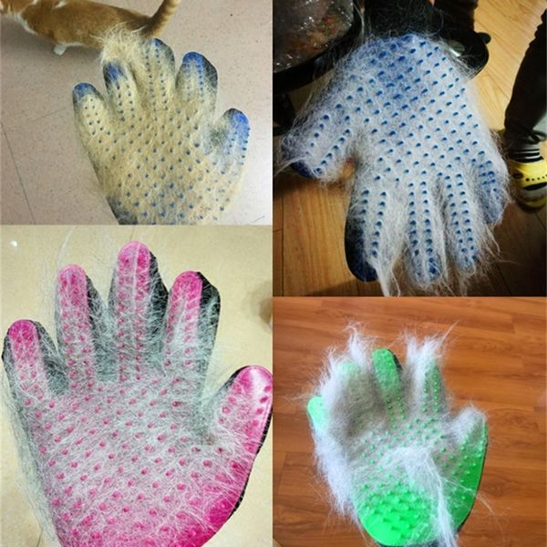 

glove cat massage dog hair and grantpet pet bath brush