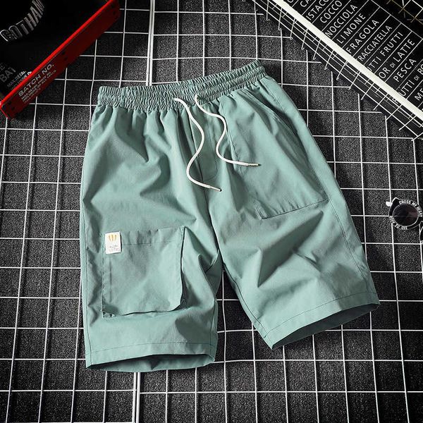 

men 2020 summer new casual shorts fashion loose pants men's korean trend, White;black