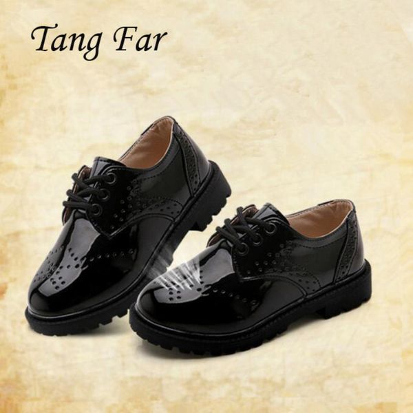 

children sneakers casual leather shoes outdoor design cute kids boys trainers glitter for girls lj200907, Black