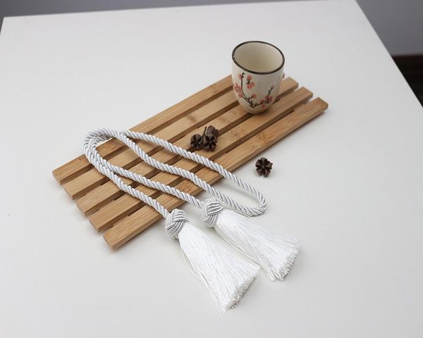 

1pc tieback curtain clip tassels 9 colors polyester tie backs curtain ropes home accessories decorative h bbyaji