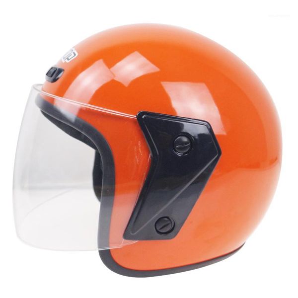 

2020 new arrival open face motorcycle helmet dot safety motorbike helmet e-bike scooter with anti-thief buck lock system1