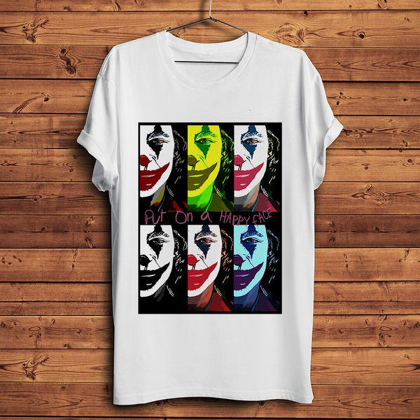

face joaquin joker pop art funny t shirt men summer new white casual homme cool streetwear tshirt sport hooded sweatshirt hoodie