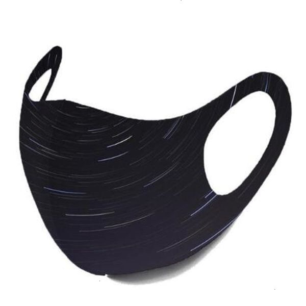 

in stock face mask designer starry sky flame camo printing disposable fashion facemask ear hanging dust mouth masks 2al3x5