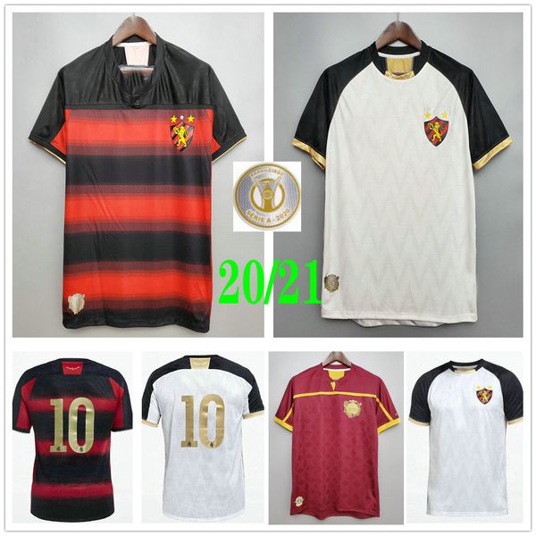 

2020 2021 sport club do recife soccer jerseys yago hernane artur augusto guilherme sander adryelson custom home away third football shirt, Black;yellow