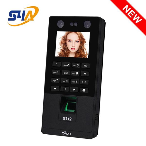 

x112 facial fingerprint access control and time attendance